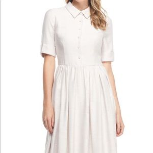 Gal meets glam NWT Fit and Flare textured dress